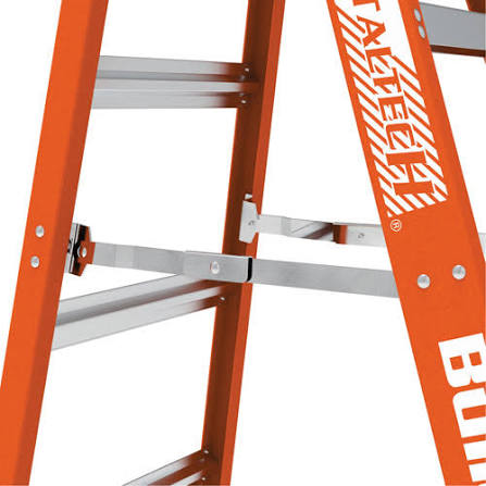 12 ft Fiberglass Step Ladder Class 1A Metaltech E-SLFB12T1A