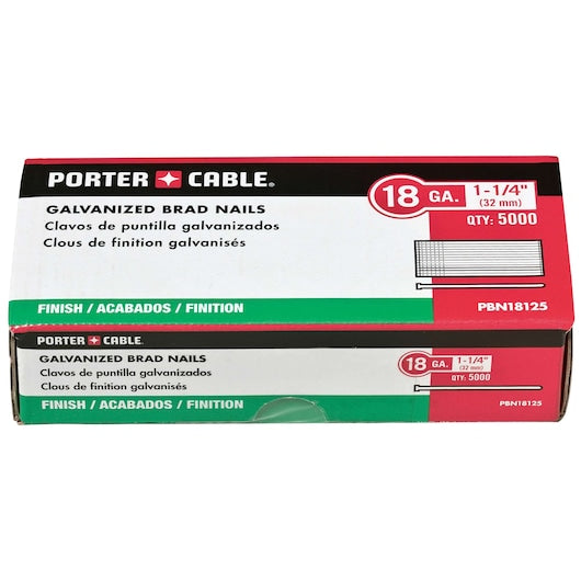 CLOU DE FINITION 1-1/4'' GALVANISÉ (5000PCS) PBN18125