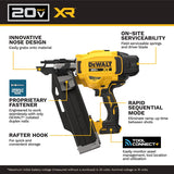 DEWALT DCN910B 21 DEG. DUPLEX FINISH NAILER