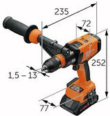 Fein ASCM 18-4 QMP AS Cordless Hammer Drill/Driver 18V
