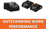 SET DE 2 BATTERIES DE DEPART AMPSHARE 18V 4AH AVEC CHARGEUR