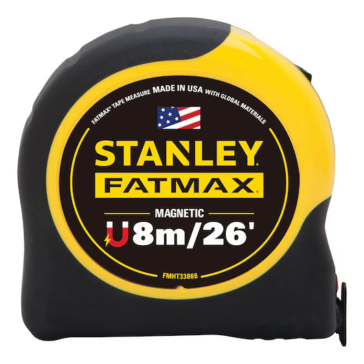 MEASURING TAPE 1 1/4" X 26' - 8M FAT MAX