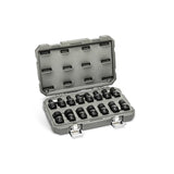 ENS. OF SOCKETS MET. 3/8DR. 15PC.