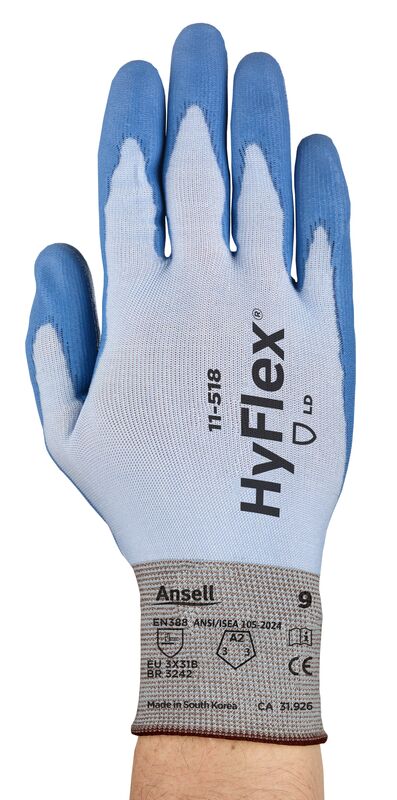 GANTS HYFLEX ANTI COUPURES 11-518 TAILLE 7