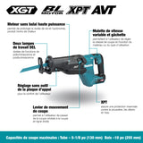 SCIE ALTERNATIVE 40V. XGT (OUTIL SEUL) MAKITA JR002GZ