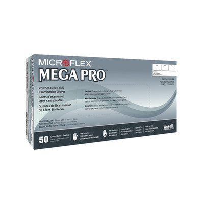 MICROFLEX POWDER-FREE LATEX EXAM GLOVES - LARGE
