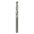 Milwaukee pilot drill bit with 6.35mm hex shank, 135° split point, parabolic flute, 101.6mm length