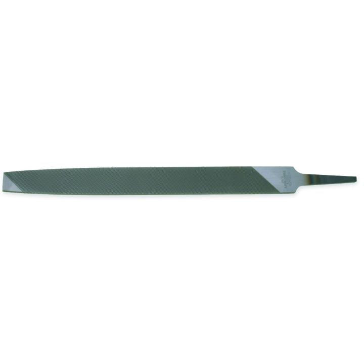 10-inch flat edge Nicholson high-angle lathe file for rapid cutting on wood and soft metals