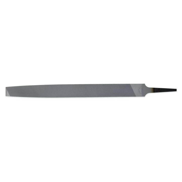 12-inch Nicholson lime plate mill second cut file with tapered edge for sharpening saw blades and metal cutting saws