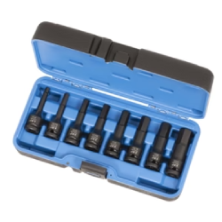 JEU DE DOUILLES IMPACT HEX. TETE SPHERIQUES (MET)