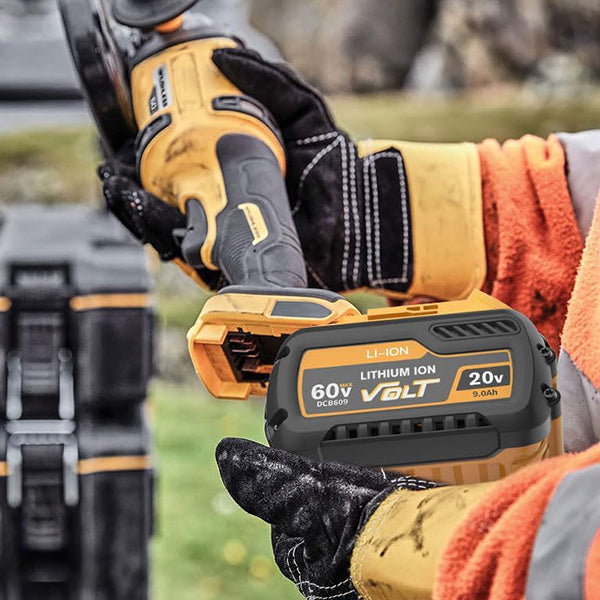 Paquet de 3 batteries 9 ah. Flexvolt