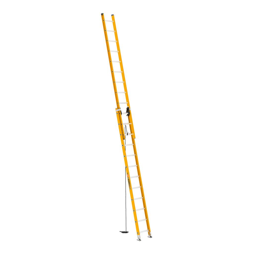 ÉCHELLE EXTENSIBLE 24' FIBRE DE VERRE 300 LB E-ELFB24T1A