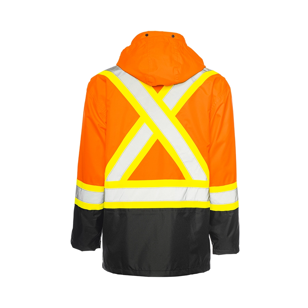 MEDIUM ORANGE RAIN COAT