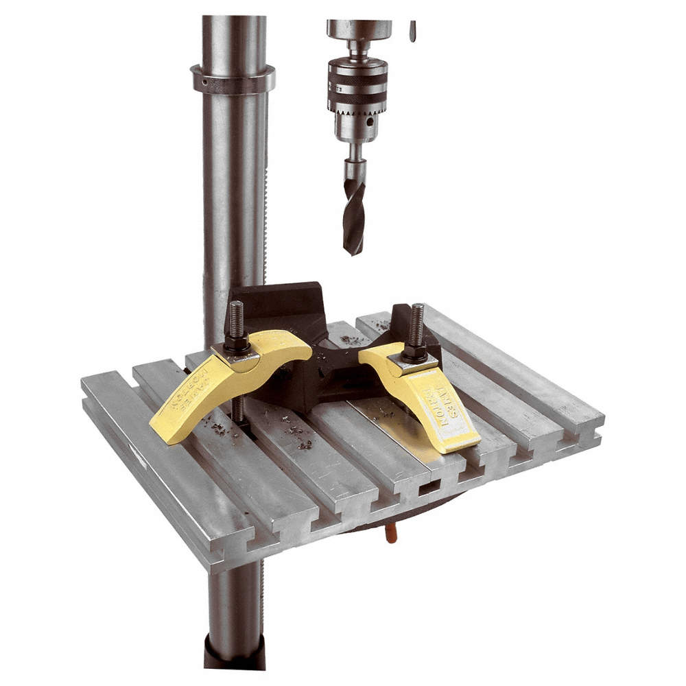BESSEY 750L hold-down clamp with self-positioning pivoting toggle for T-slot machine tables and workholding tasks