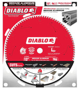 12" DIABLO ALUM. 96D SAW BLADE (D1296N)