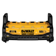 DeWalt 1800W portable charger station with four battery slots, rugged protective housing, and 20V Max compatibility