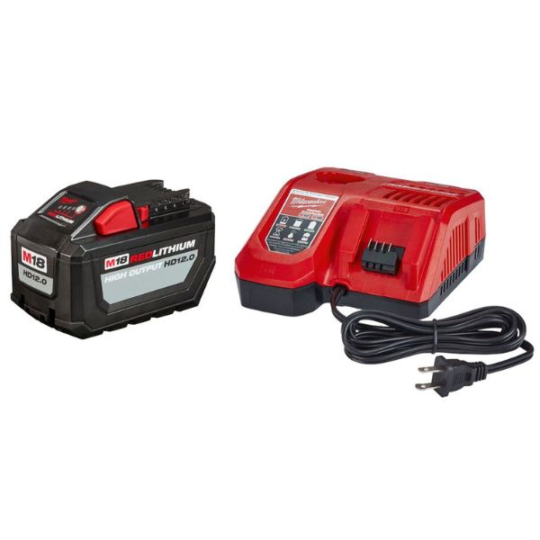 The Milwaukee M18 REDLITHIUM HIGH OUTPUT 12.0 Ah
