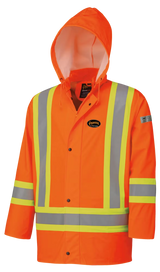 MANTEAU DE PLUIE ORANGE MEDIUM V3520150-M PIONEER