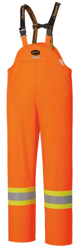 PANTALON DE PLUIE IGNIFUGE ORANGE LARGE PIONEER V3520250-L