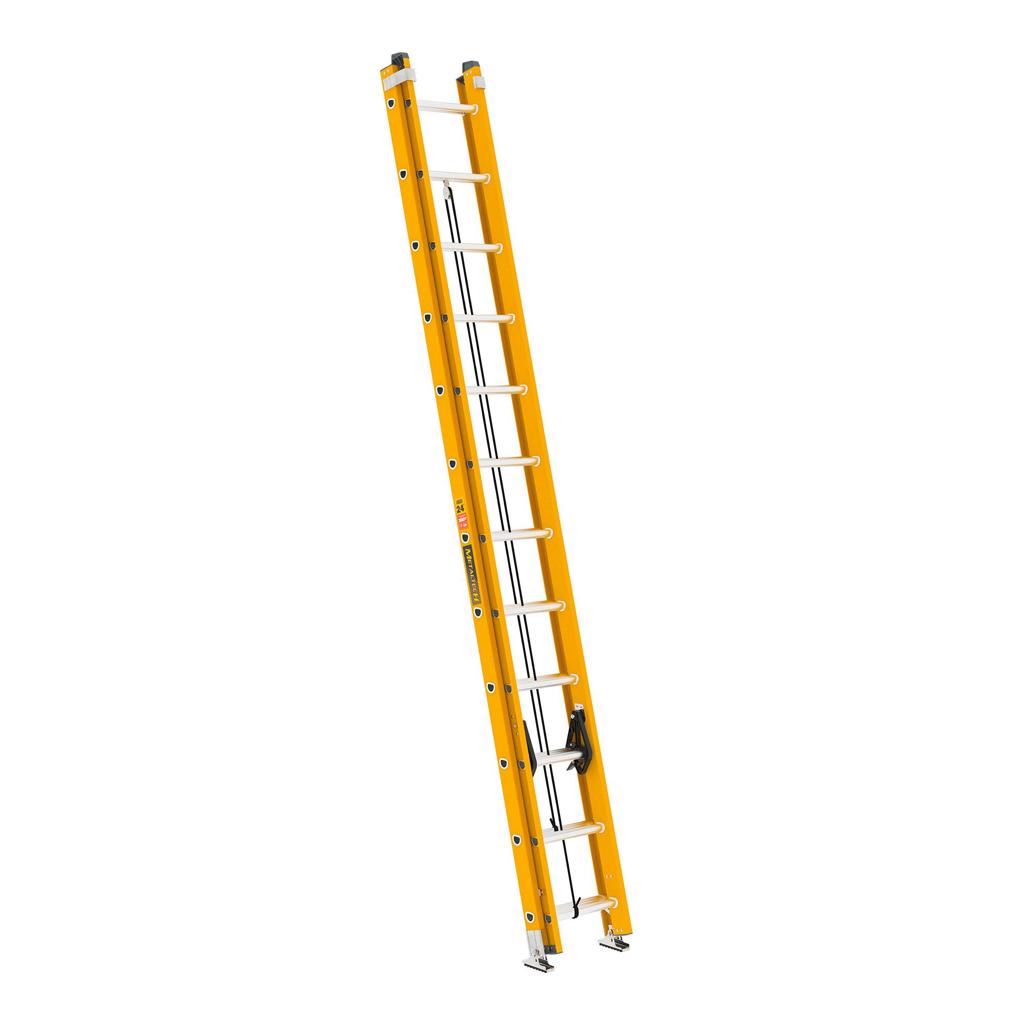 ÉCHELLE EXTENSIBLE 24' FIBRE DE VERRE 300 LB E-ELFB24T1A