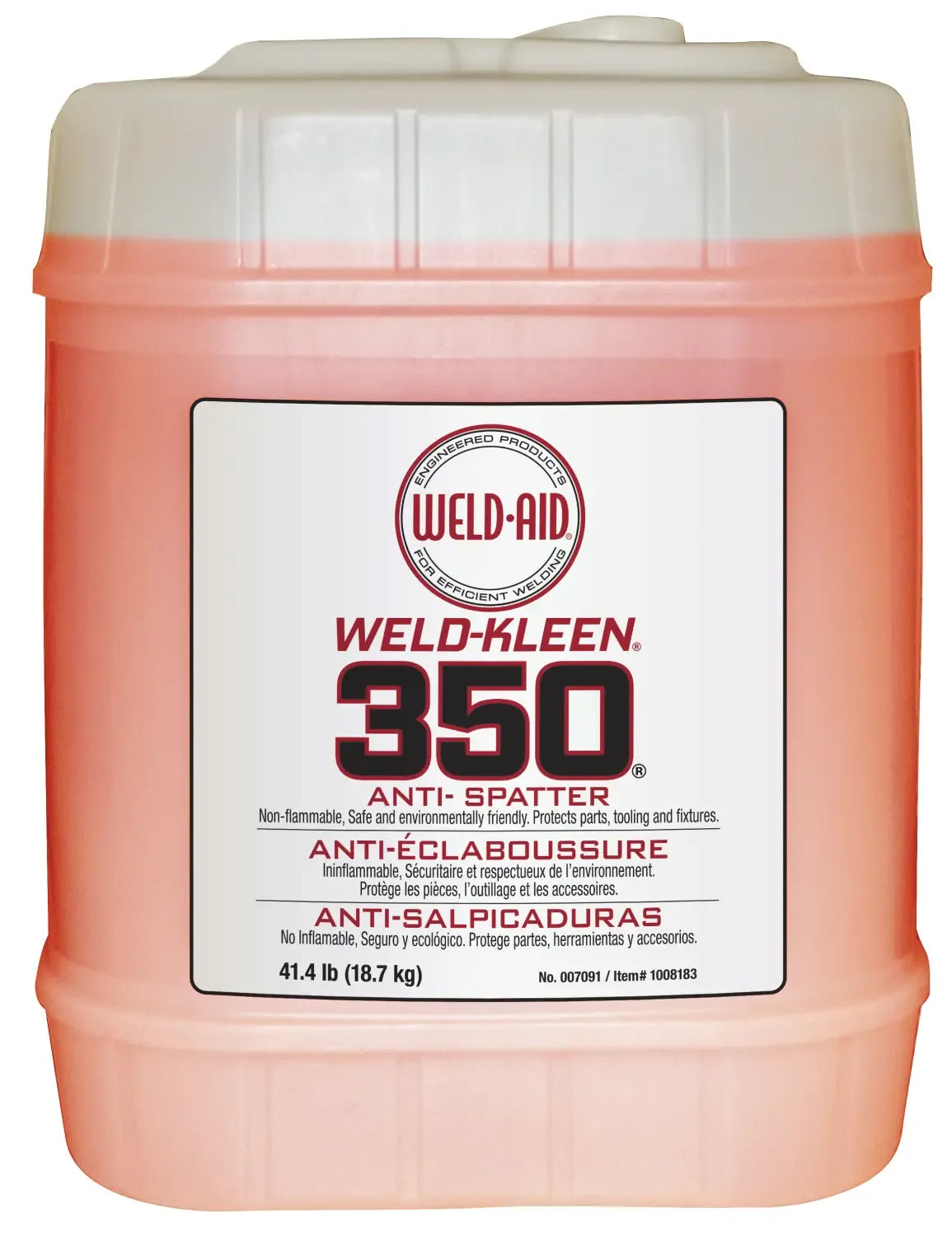 ANTI-SPATTER WELD-KLEEN 350 20L. (5 GAL.) CRC 007091