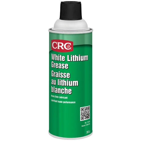 283g CRC white lithium grease spray can, heavy-duty lubricant for bearings and corrosion protection