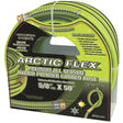 50ft premium hybrid polymer garden hose 5/8 inch with extreme all-season flexibility and brass fittings