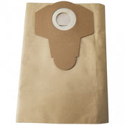 Set of 3 disposable 5-gallon vacuum bags with cardboard collar and circular sealing gasket for dust collection