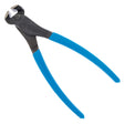 ChannelLock style end cutter pliers with blue handles, forged steel construction, and Xtreme Leverage technology for easy cutting