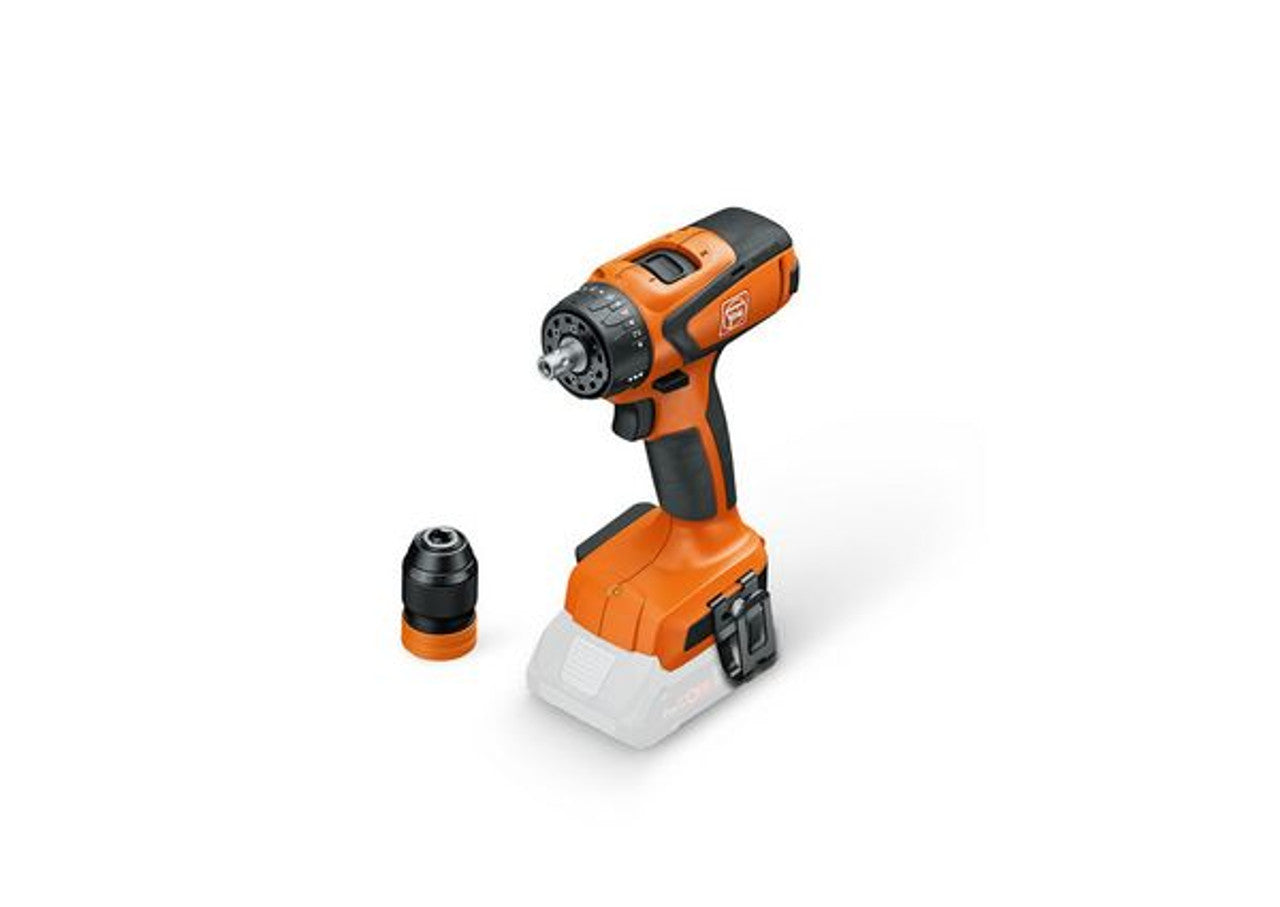 Cordless 4-speed drill driver with full metal gear reducer, optimized for metal drilling and self-drilling screws up to 6mm
