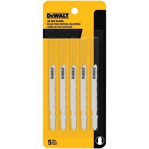 LAME DE SCIE SAUTEUSE 3'' 24TPI (5 PACK) DW3776-5 DEWALT