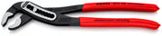 10'' Knipex Alligator pliers with slim head, self-locking mechanism, ergonomic red handles for improved grip and comfort