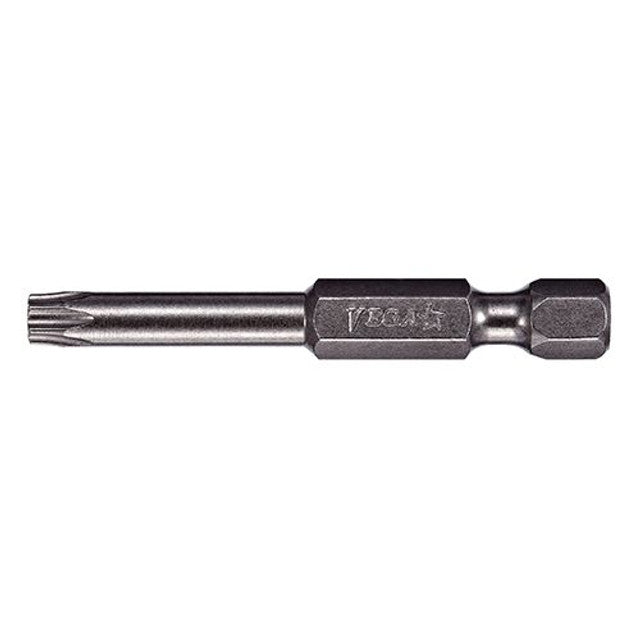 Torx T20 power bit, 2-inch length, high-strength steel construction, suitable for precision fastening tasks.