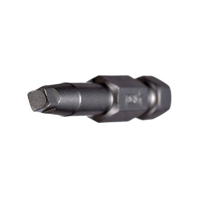Shock-resistant S2 steel screwdriver bit with industrial magnet and durable hexagonal shank design
