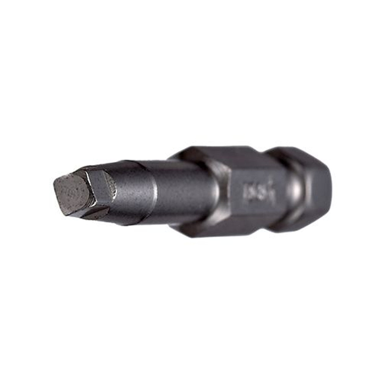Square drive power bit #3 with 3-1/2 inch length, durable steel construction, pack of 5 pieces