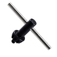 Jacob K3 drill chuck key with nickel thumb handle and soft steel shaft for enhanced leverage and user comfort