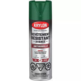 400ml Krylon Industrial green gloss spray paint with advanced rust barrier and fast-drying protective enamel coating