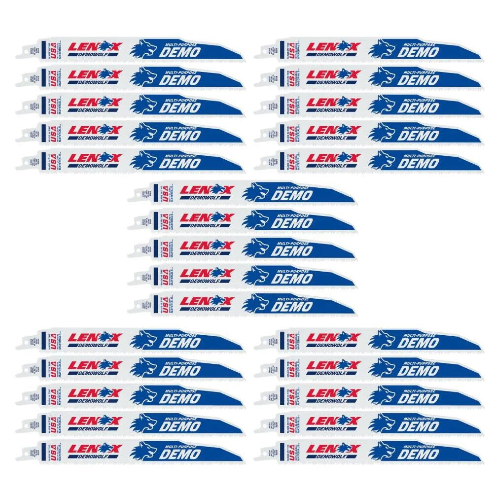 LAME À SCIE ALTERNATIVE 9" 10D  (25) LENOX LXARB950R