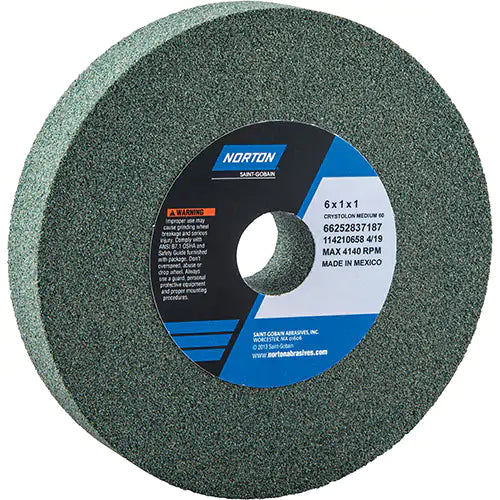 GRINDING WHEEL 6 x 1 x 1 GR60 GREEN (37187)