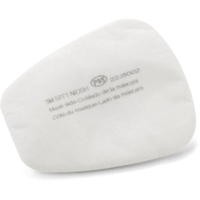3M 5P71 P95 particulate filter approved by NIOSH for non-oil particulates, compatible with 3M 5000 series respirators