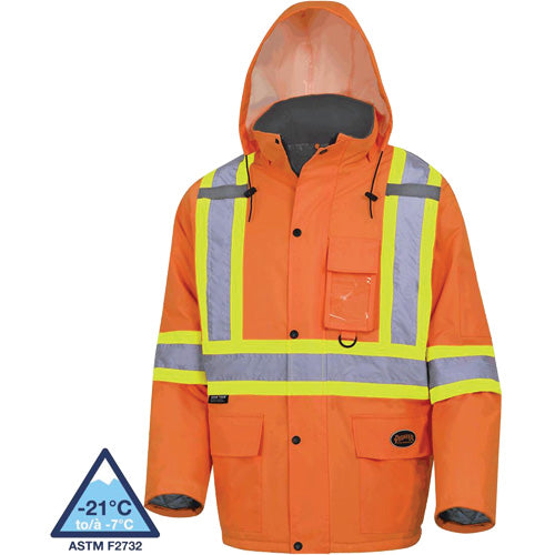 MANTEAU DE SÉCURITÉ ORANGE MEDIUM V1150150-M