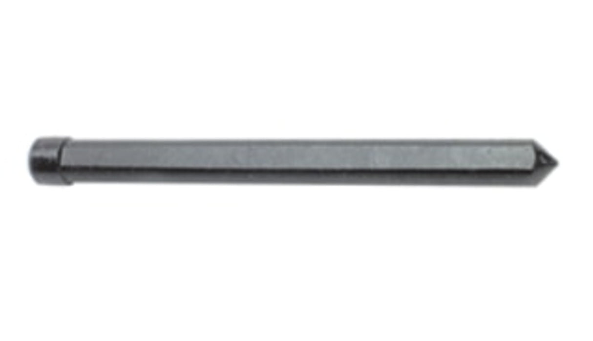 7/16 x 1 inch high-speed steel ejector pin with morse taper, model 81058, for precise industrial use