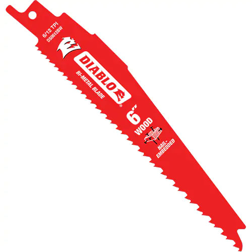 ALTERNATIVE BLADES 6'' WOOD &amp; NAILS 6-12D