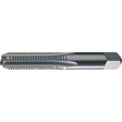 M8 x 1.25 hand tap with bright finish made of high-speed steel for precise threading applications