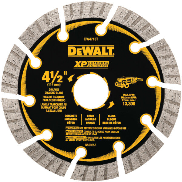 LAME SEGMENTÉE 4-1/2 DEWALT