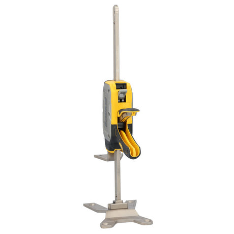 340lbs capacity construction jack with yellow and gray heavy-duty design for lifting, leveling, and load support tasks