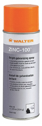 GALVANISATION A FROID BRILLANT ZINC 100 WALTER