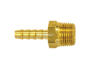 RACCORD MÂLE À BARBILLON 3/8" À 3/8" NPT