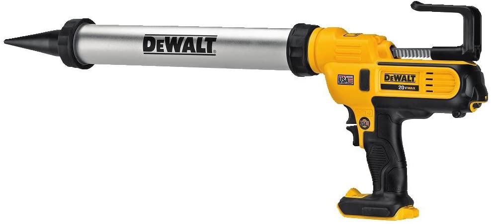 20V cordless glue gun with 600ml capacity, variable speed trigger, anti-drip function, and ergonomic handle design