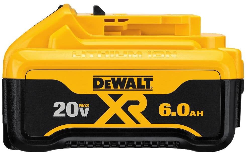 DEWALT 20V BATTERY. 6AMP 